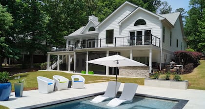 5 BDRM schönes ruhiges Haus am See mit 3 Königen, 1 Königin und 4 Zwillingen