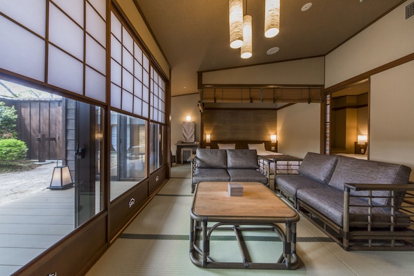 Suite For 4 Pax, Private Open-Air Bath | In-room safe, free WiFi, bed sheets