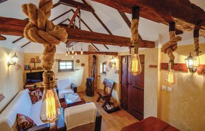 TV connectée, cheminée