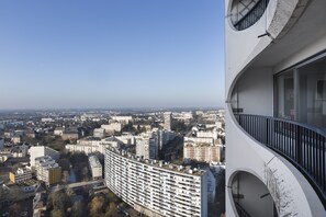 Blick von der Unterkunft