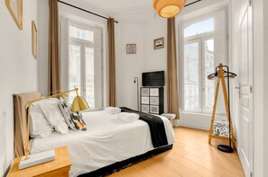 1 Schlafzimmer, Bügeleisen/Bügelbrett, kostenloses WLAN, Bettwäsche