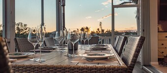 Spacious Island waterfront house w/ heated pool, steps to beach and dining