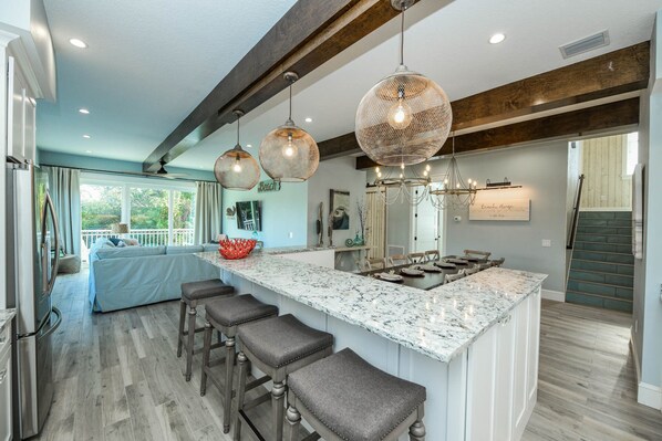 Interior - Waterfront Home w/ Dock, Heated Pool/Spa, Rooftop w/ Gulf Views (Siesta Key)