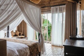 Signature villa | Lakens van Egyptisch katoen, luxe beddengoed, Select Comfort-bedden