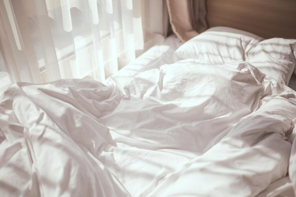 Premium bedding, down duvets, blackout curtains, free WiFi