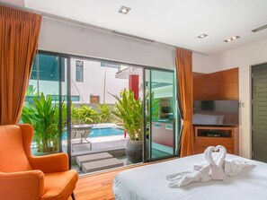 ヴィラ 3 ベッドルーム | 3 室のベッドルーム、デスク、遮光カーテン、WiFi (無料)