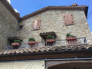 公寓, 2 間臥室, 部分海景 (3 pax) | 露台/庭院