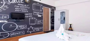 Executive Room, 1 Queen Bed, Smoking | Egyptian cotton sheets, premium bedding, memory-foam beds - Gagal Home-Airport Suite (Mumbai)