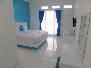 Superior Double Room | Desk, free WiFi, bed sheets - Kubu Jimbar (Ungasan)