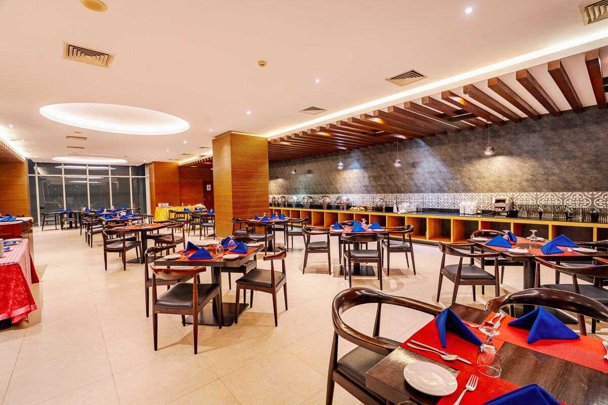 Petit déjeuner buffet compris tous les jours