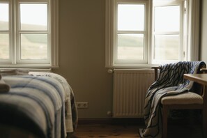 Desk, blackout drapes, free WiFi, bed sheets