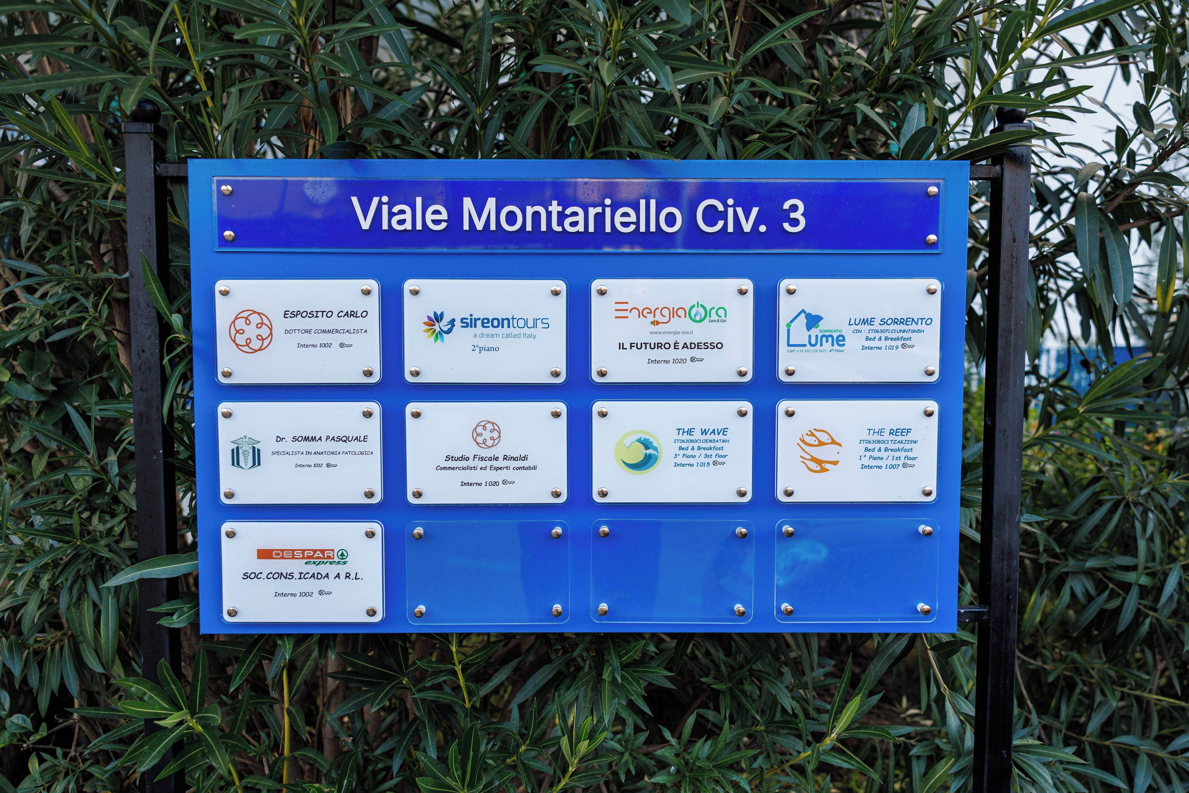 Façade de l’hébergement