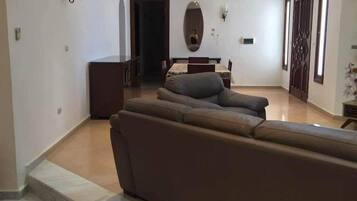 Villa, 3 Bedrooms | Living room | 32-inch flat-screen TV with satellite channels, TV