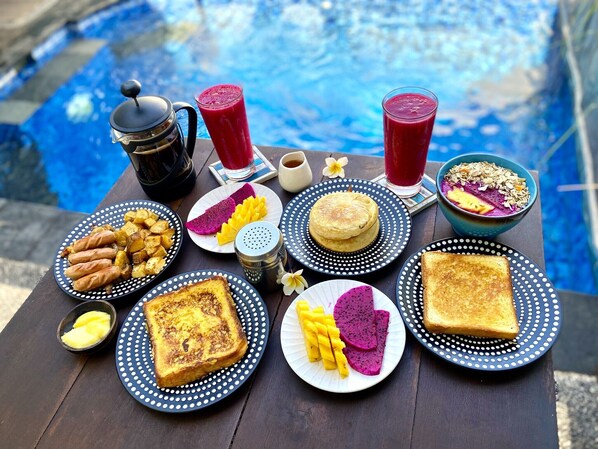 Honeymoon villa, 1 slaapkamer | Eten en drinken