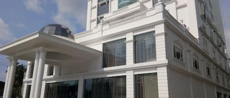 Façade de l’hébergement