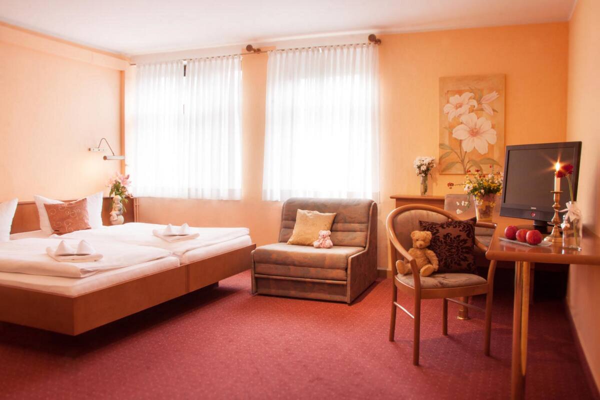 In-room safe, desk, free cots/infant beds, free WiFi