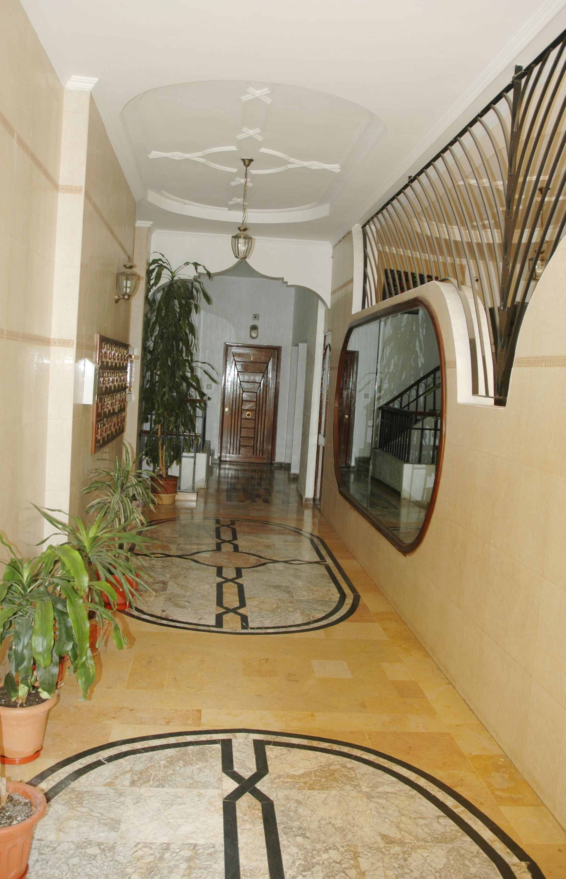 Entrada de la propiedad