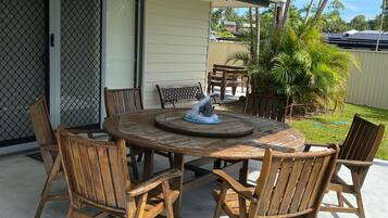 Outdoor dining