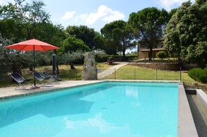 Pool - Splendid private villa for 12 people with swimming pool and olive trees (Gualdo Cattaneo)