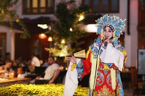 Espace banquet en plein air