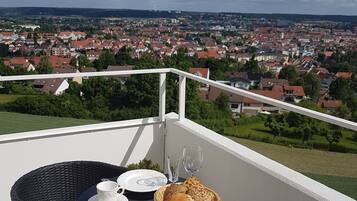Exclusive Studio | Balcony view