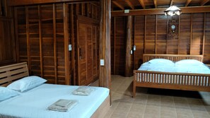 Familien-Doppelzimmer | Bügeleisen/Bügelbrett, kostenloses WLAN