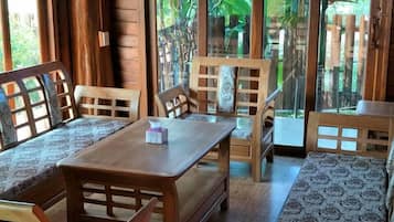 Sala de estar en el lobby