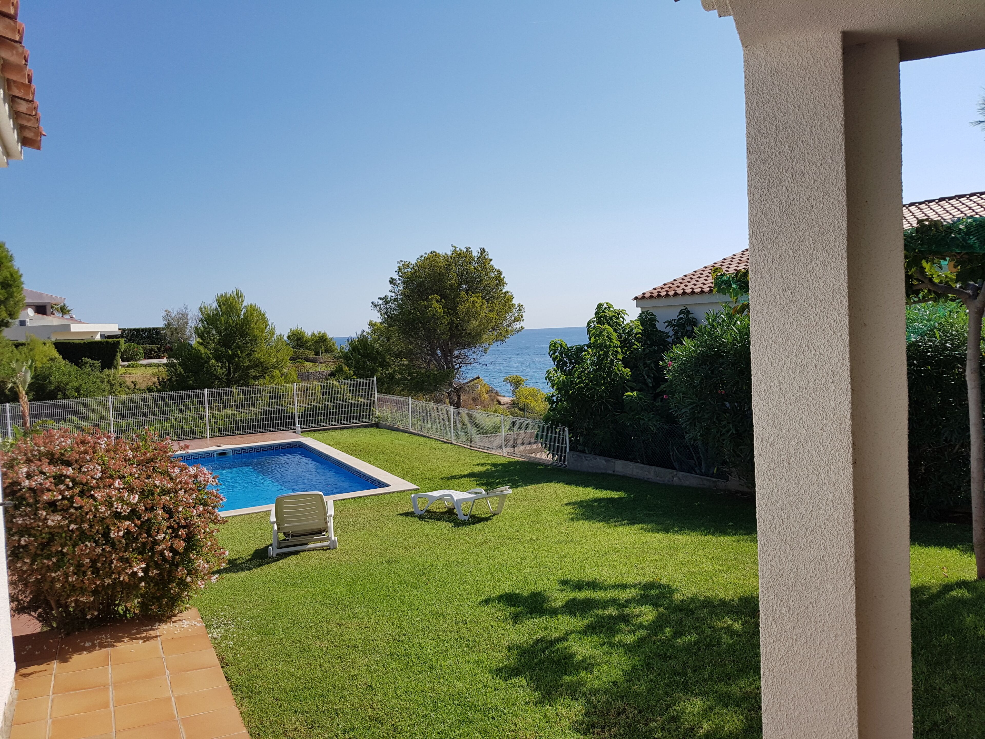 Alberca al aire libre 