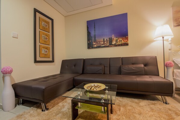 公寓, 1 间卧室 | 起居区 | 液晶电视