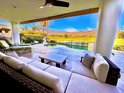Breathtaking views from your private pool & spa in PGA West: 3 BD/STR #065869