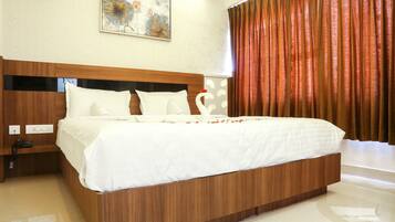 Business-dobbeltværelse til 1 person - 1 soveværelse - ikke-ryger | Minibar, pengeskab på værelset, skrivebord, mørklægningsgardiner