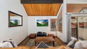 TV, fireplace, DVD player