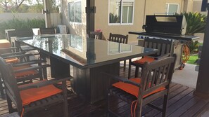 Luxury Villa, 6 Bedrooms | Terrace/patio - Luxury 750m2 resort - The Blue Villa (Dubai)