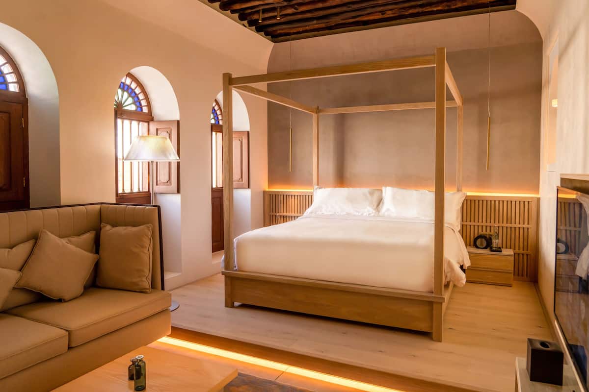 Minibar, in-room safe, desk, blackout curtains