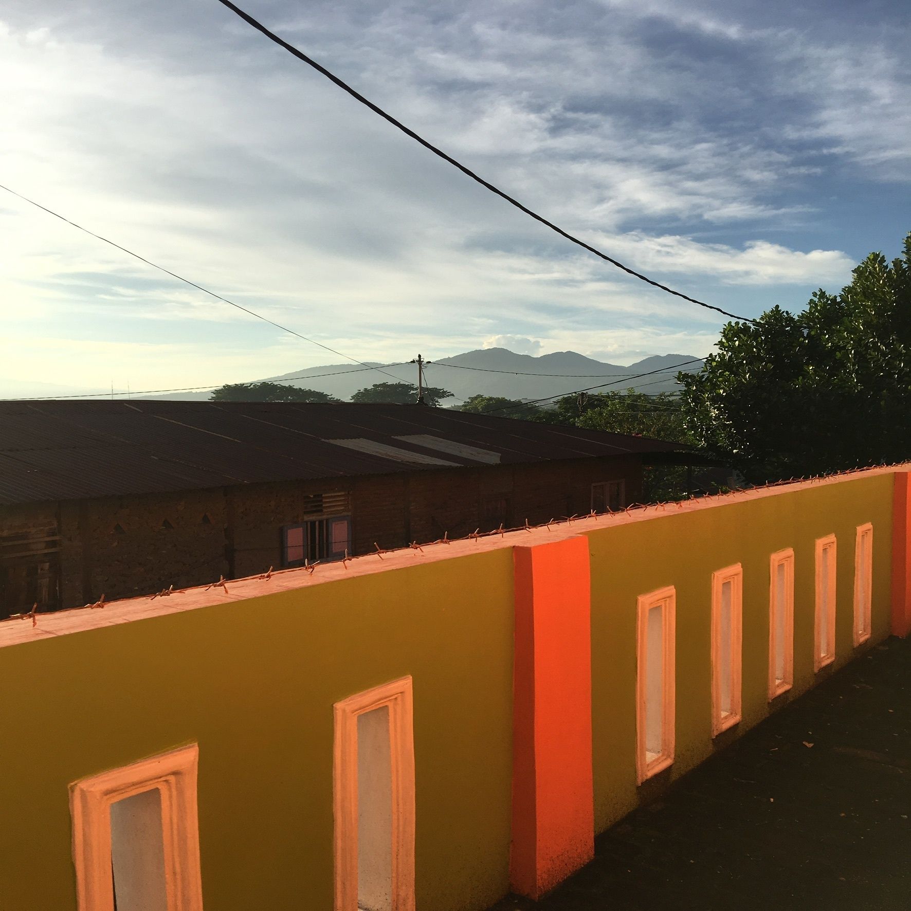 Vista desde la propiedad