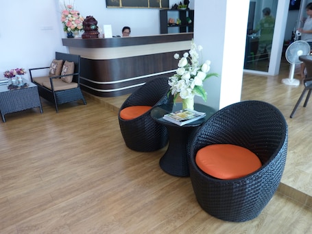 Sala de estar en el lobby