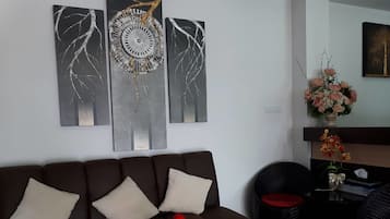 Zona de estar del vestíbulo