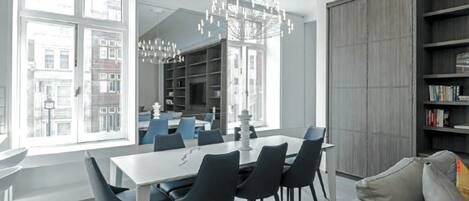 Appartement, 2 chambres, non-fumeurs | Coin séjour | Télévision à écran plat