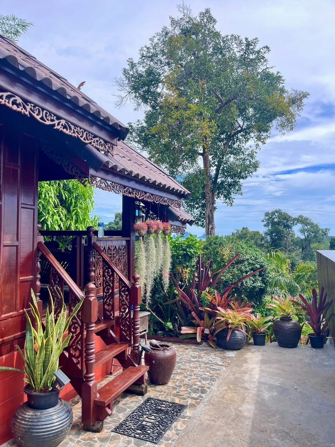 إطلالة على الحديقة