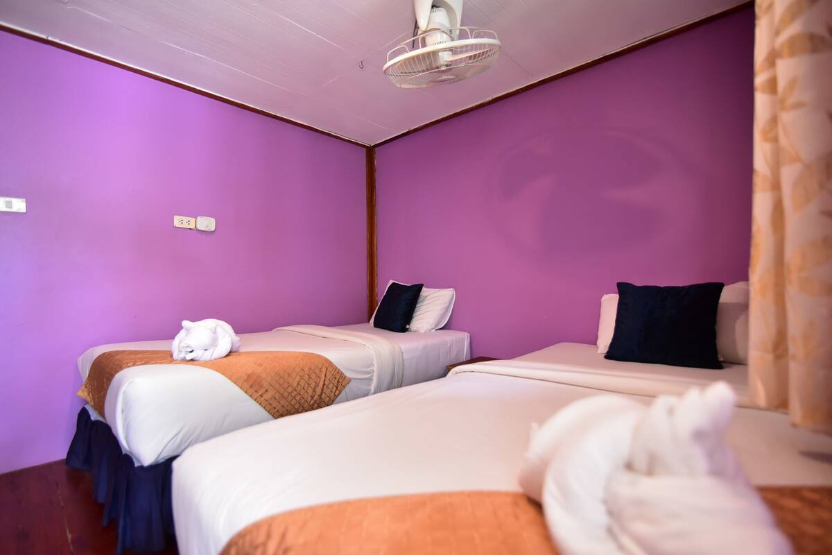 Fan Twin Bungalow  | Wi-Fi de cortesia