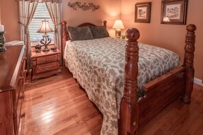 2 bedrooms, iron/ironing board, travel crib, WiFi