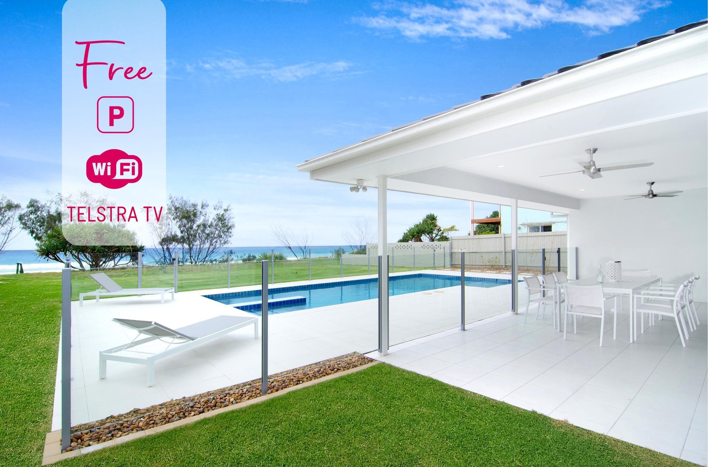 🌊🌴 Designer 5 Bedroom Beachfront in Tugun! 🌴🌊