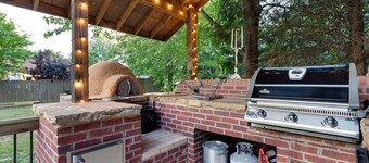 Plezier in de zon - Buitenhaard, zoutwaterzwembad, bubbelbad, sauna + nog veel meer