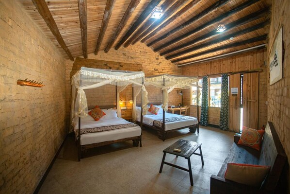 1 bedroom, individually decorated, desk, free WiFi