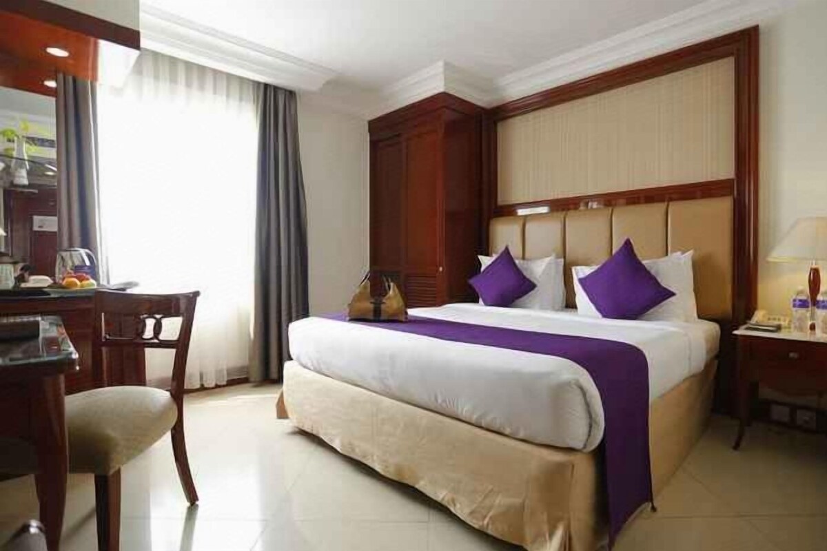 1 chambre, literie de qualité supérieure, couette en duvet d'oie