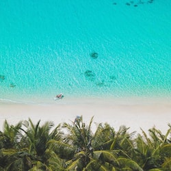 Di pantai, selam skuba, bersnorkel