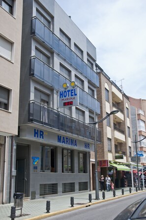 Overnatningsstedets facade