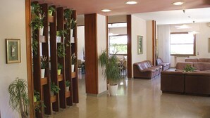 Sitteområde i lobbyen
