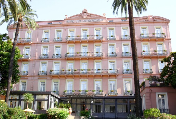 Façade de l’hébergement