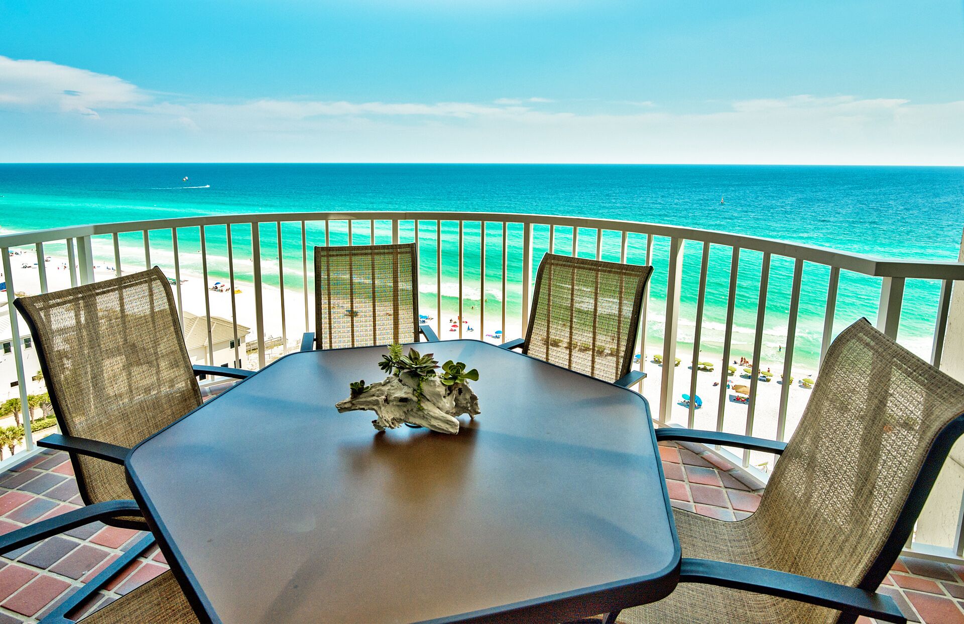 Beach Front Retreat with Unparalleled 14th Floor Views, 3 Balconies, Beach Gear!